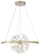 1 Light Botanical Chandelier