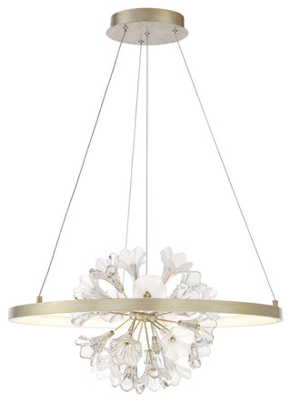 1 Light Botanical Chandelier