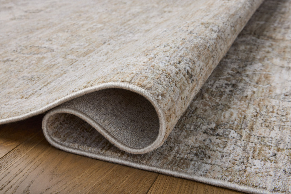 Loloi II Tabitha Ivory / Khaki 11''-6" x 15''-6" Accent Rug
