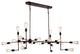 Ophelia Twenty Light Pendant Cocoa Brown