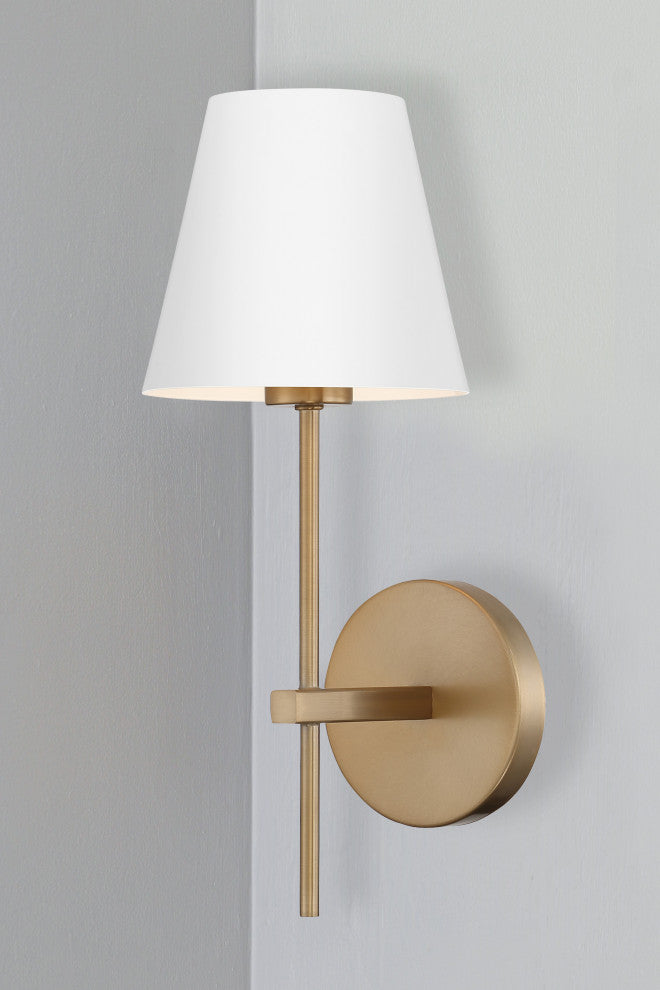 Xavier 1 Light Vibrant Gold Wall Mount
