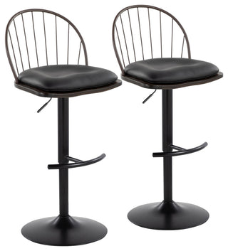 Riley Adjustable Barstool, Set of 2