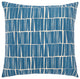 Surya Natur Pillow Shell With Polyester Insert 20"H X 20"W Dark Blue