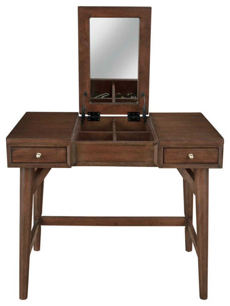 Flynn Bedroom Vanity, Walnut