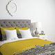 Deny Designs Bird Ave Georgia Tech Yellow Duvet Cover - Lightweight
