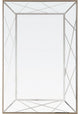 Champagne Finish Wall Mirror