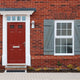 Z Board and Batten Exterior Shutters Pair, Blue, 36"