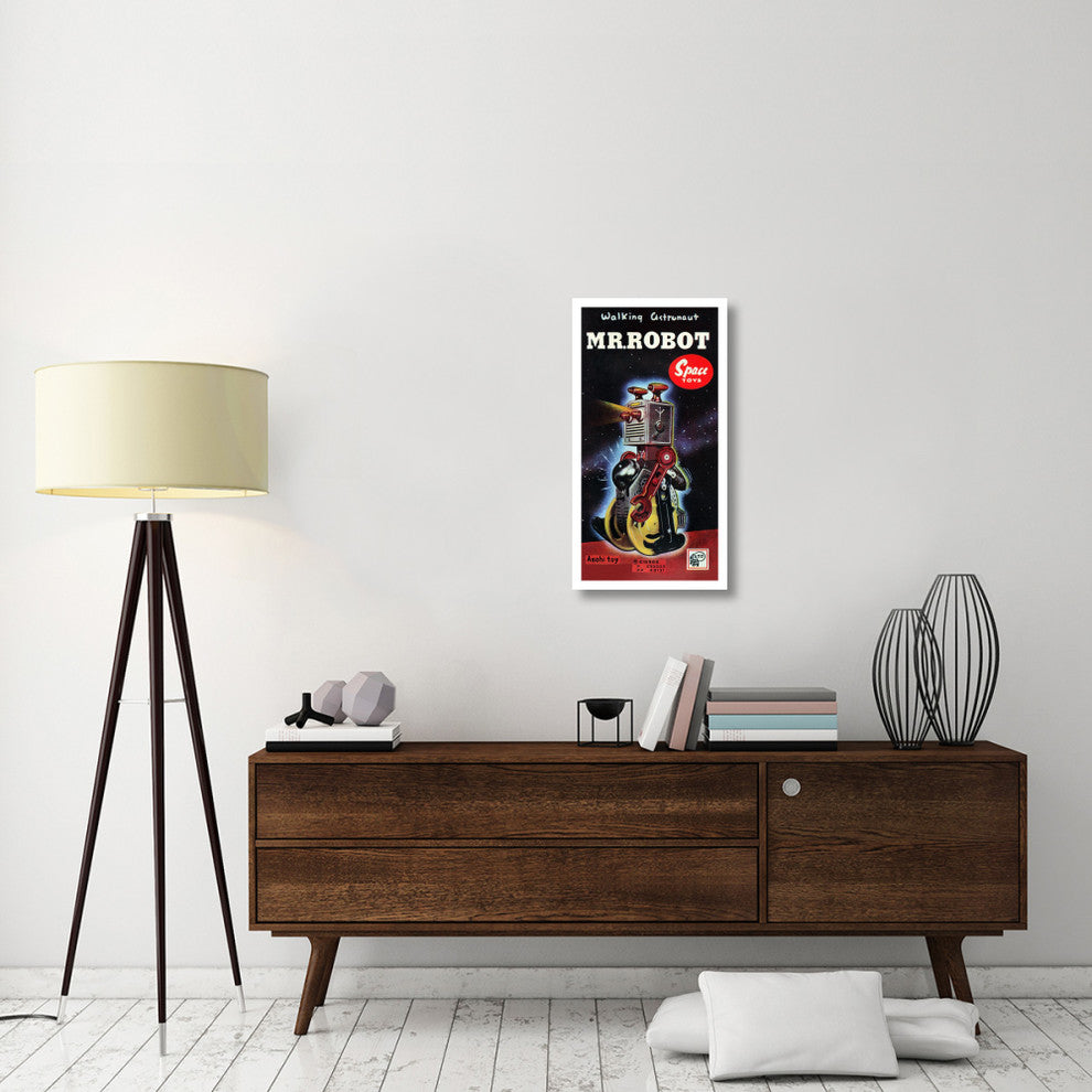"Mr. Robot" Digital Paper Print by Retrobot, 17"x32"