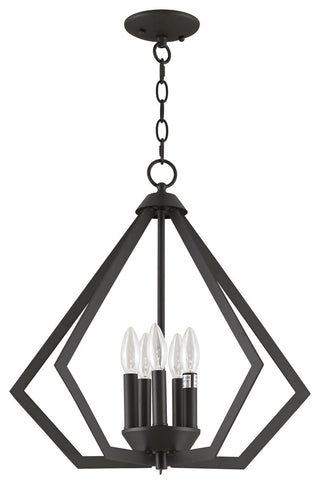 Prism 5-Light Chandelier, Bronze