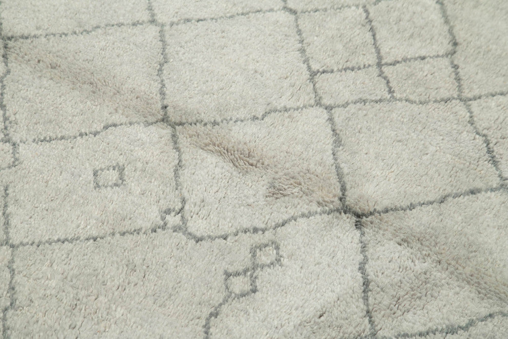 Rug N Carpet - Handmade Unique 5' 1'' x 6' 10'' Moroccan Area Rug
