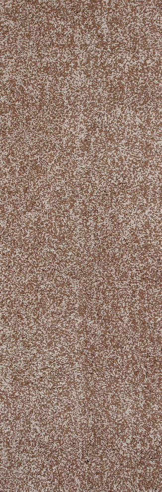 Bliss 1581 Beige Heather Shag, 2'3"x7'6" Runner