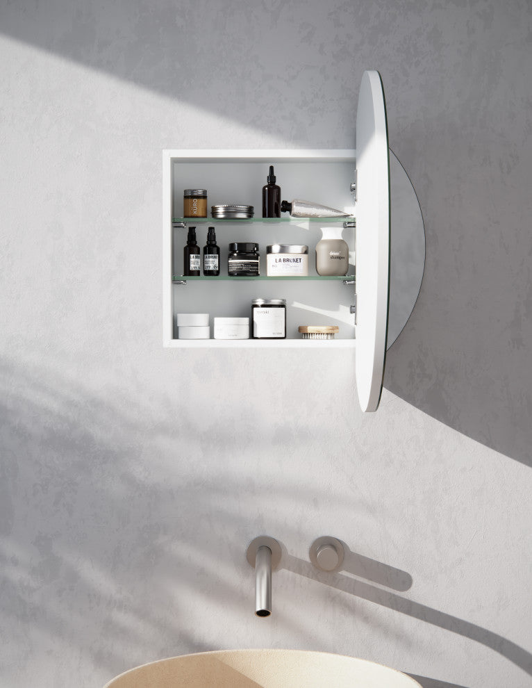 Round Medicine Cabinet