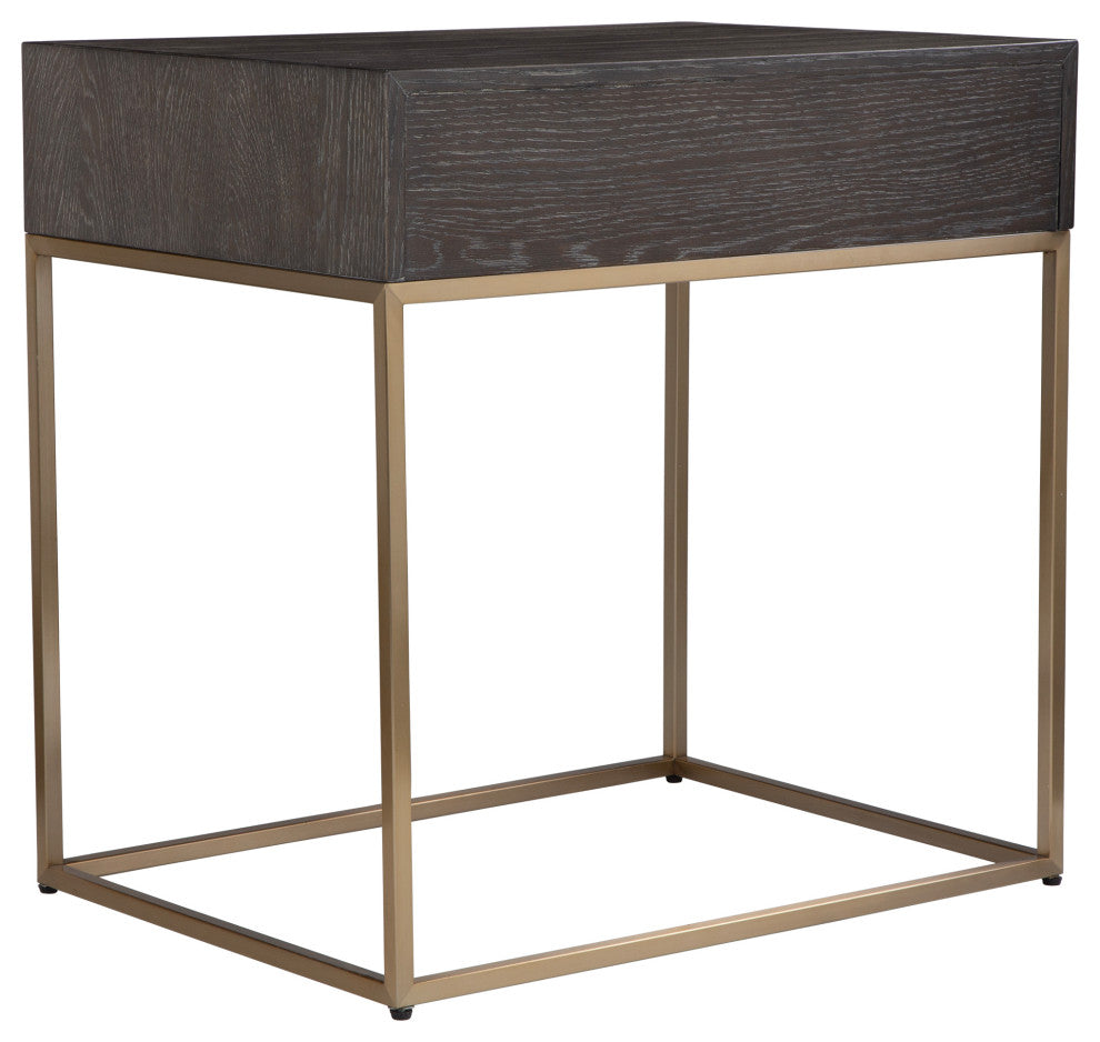 Uttermost Armistead Walnut Side Table