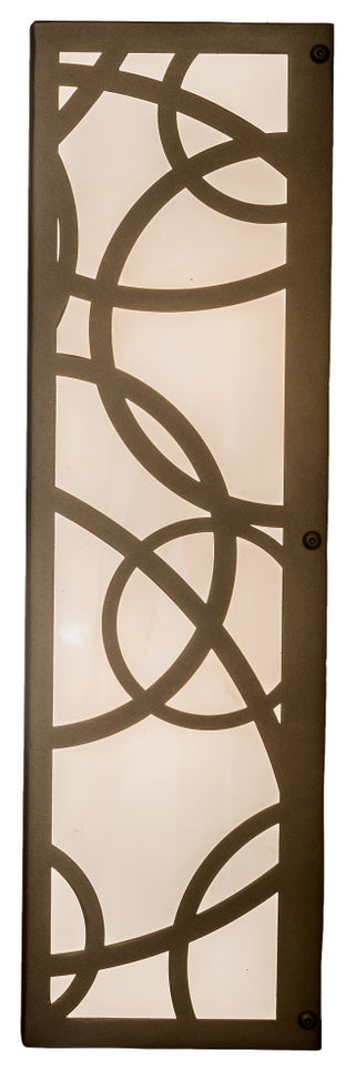 9 Wide Fizz Deco Wall Sconce