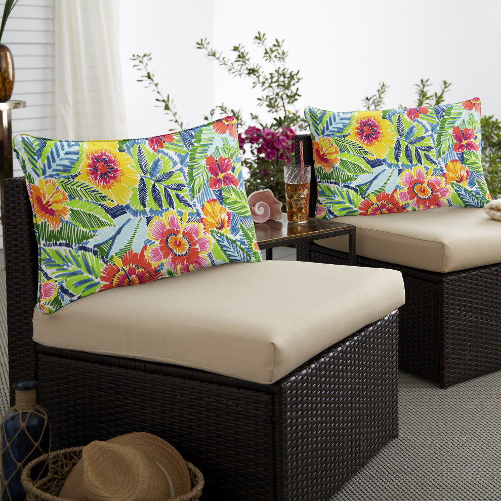 Sorra Home Pensacola Multi Outdoor/Indoor Sofa Cushion Set, 25"x25"x5"
