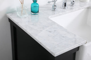 Home Living 22" Farmhouse Black-Light Bathroom Vanity