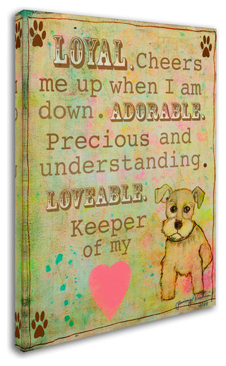 Tammy Kushnir 'Keeper of My Heart' Canvas Art, 18" x 24"