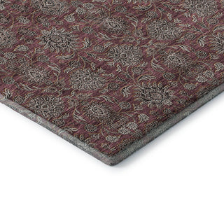 Premium Machine Washable Mayfield AMF702 Merlot 3' x 5' Rug