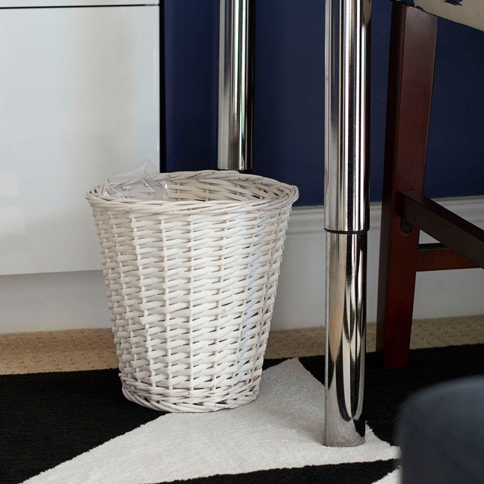 Wicker Waste Basket