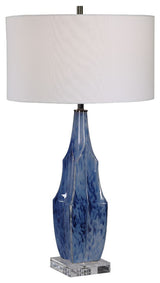 Uttermost Everard Blue Table Lamp