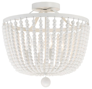 Rylee 4 Light Matte White Ceiling Mount