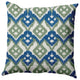 Hipster Decorative Throw Pillow, Dark Cobalt Blue, 26"x26"