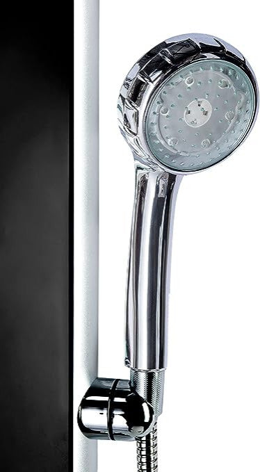 Blue Ocean 52" Aluminum SPA392B-L Shower Panel With Rainfall Shower Head