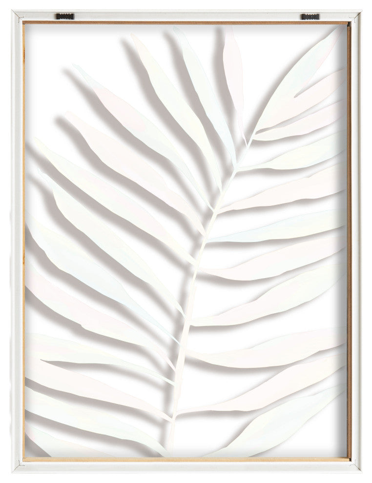 Blake Palma Framed Printed Glass by Jessi Raulet of Ettavee, Natural 18x24