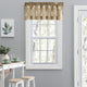 Lexington Leaf 58"x15" Tailored Valance, Tan