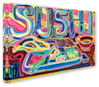 Josh Byer 'Sushi' Canvas Art, 22" x 32"