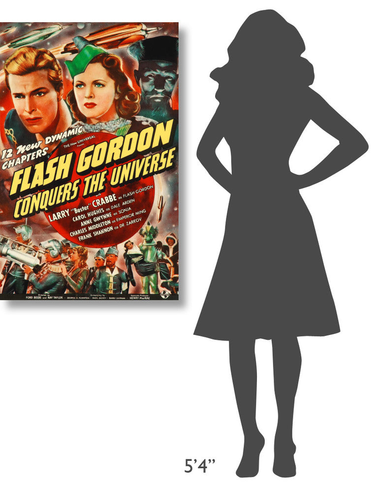 "Flash Gordon Conquers the Universe" Canvas by Hollywood Photo Archive, 26x40"
