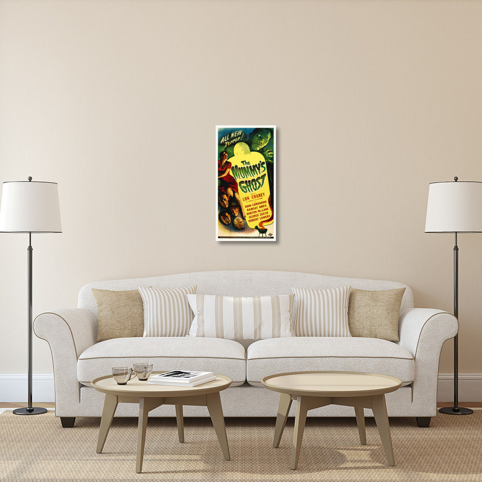 "The Mummy's Ghost" Stretched Canvas Giclee by Hollywood Photo Archive, 19x36"