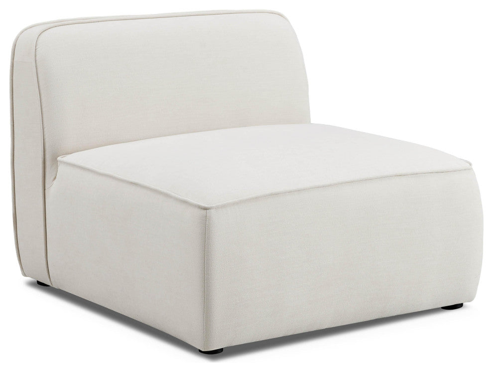 Travie Armless Chair, Sand