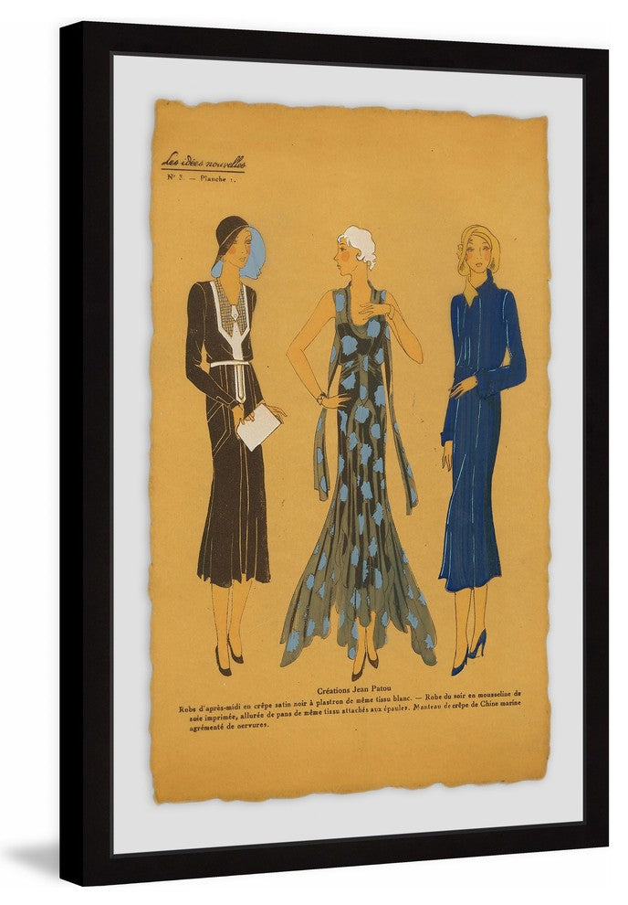 "Long and Pretty" Framed Painting Print, 24"x36"