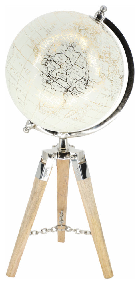 8" Globe On Tripod