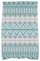 FairIsle, Geometric Print Kitchen Towel, Blue, 18 x 30"