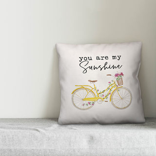 You are my Sunshine 16x16 Throw Pillow