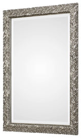 Uttermost Evelina Silver Leaves Mirror
