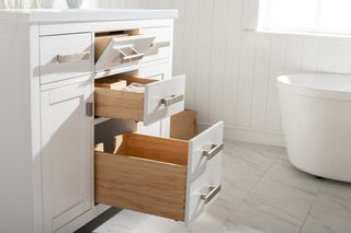 Valentino 42" Single Vanity, White