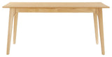 Juxtapose 63" Rectangle Dining Table, Oak Oak