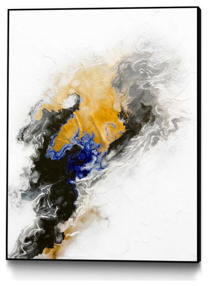 "Riverbed" Framed Canvas by Giant Art 24"x32"