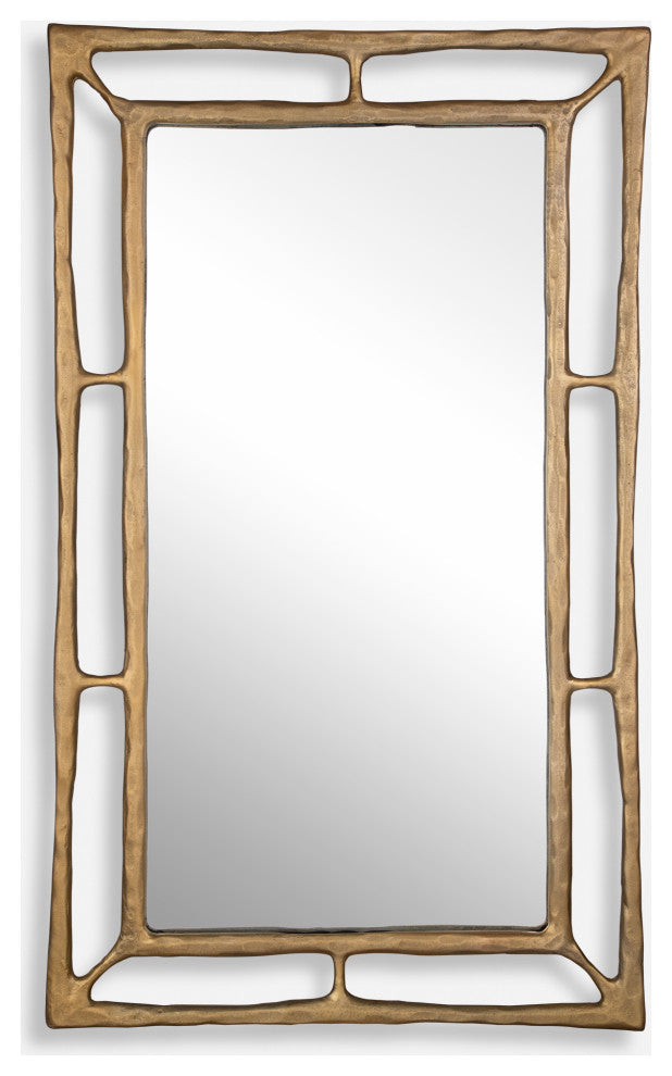 Uttermost Felix Brass Rectangle Mirror