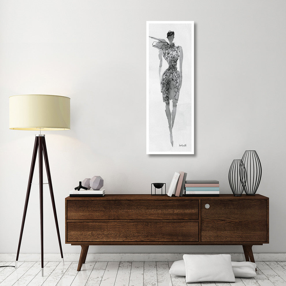 "Fashion Sketchbook VIII" Digital Paper Print by Anne Tavoletti, 20"x56"