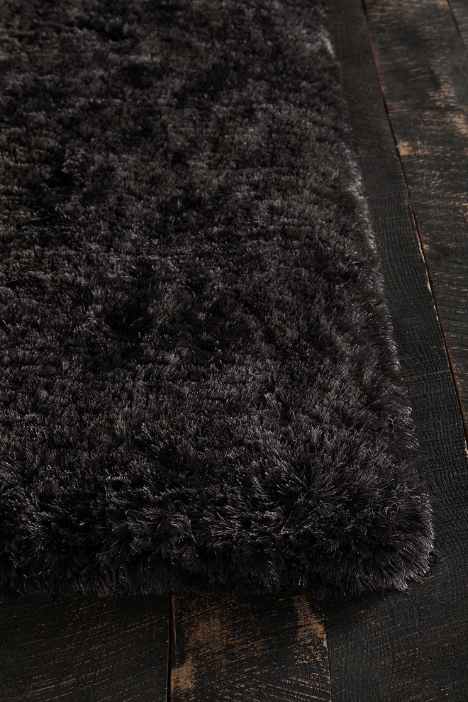 Giulia Contemporary Area Rug, Charcoal, 8'6 Square