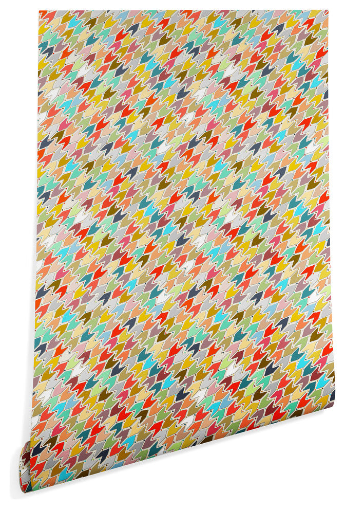 Deny Designs Sharon Turner Rashmi Ikat Wallpaper, Multi, 2'x4'