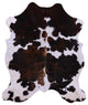 7' 3" X 6' 1" Organic Natural Hair-On Cowhide Area Rug C1844