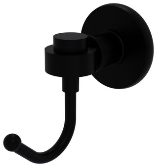 Continental Robe Hook, Matte Black