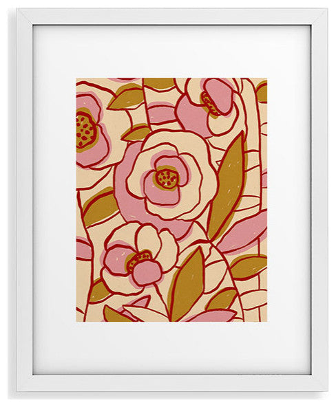 Alisa Galitsyna Rose Garden 2 Framed Art Print, 18x24"