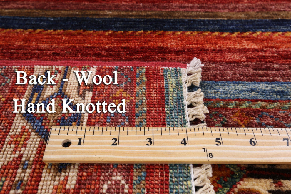 3' 3" X 4' 9" Khorjin Super Kazak Hand-Knotted Rug Q5413