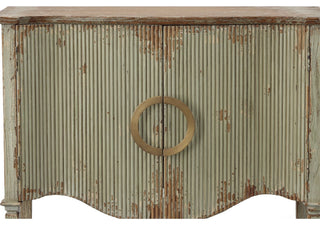 Willow 36" Distressed 2-Door Sideboard, Gray